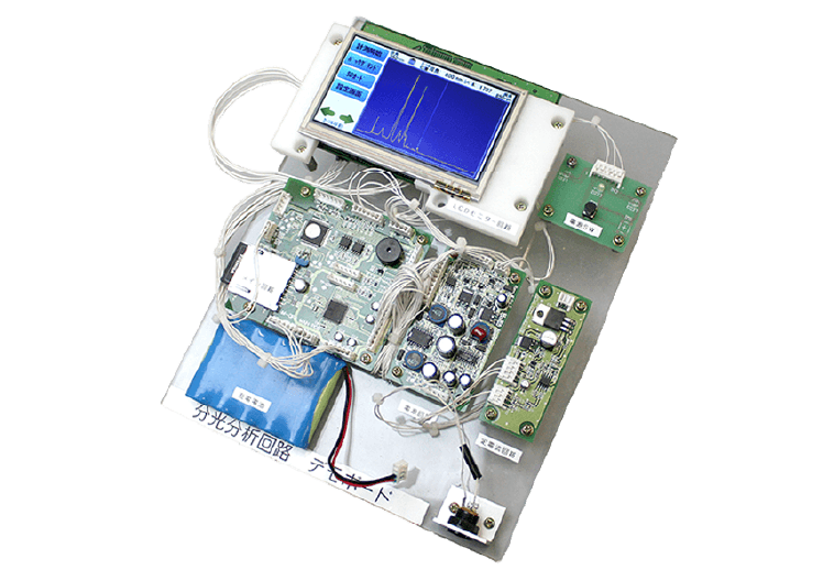 分光測定表示モニターsys