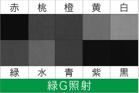 緑G照射