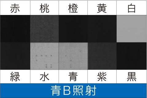 青B照射