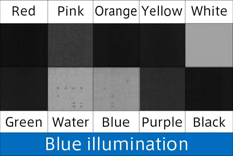 blue illumination